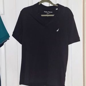 Nautica Men's Slim Fit Polo  BLACK